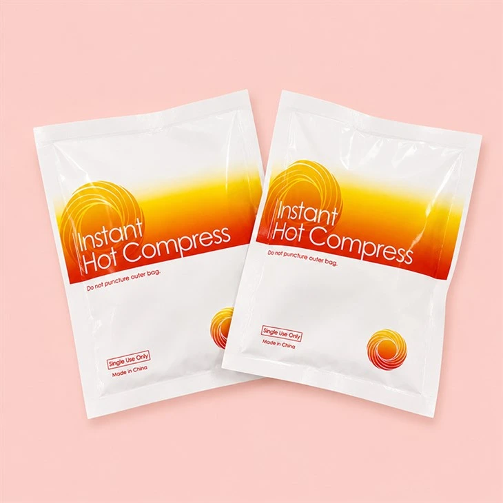 single use instant hot compress pack